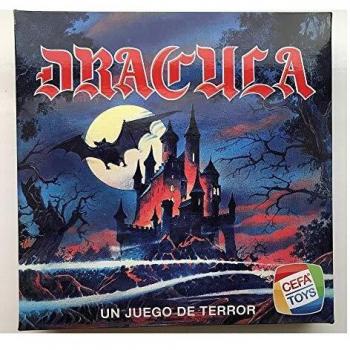 Cefa Toys- Dracula Juego de Mesa, Color azul