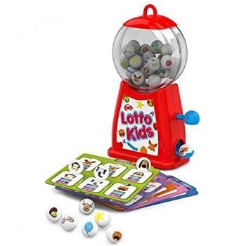 Chicos – Lotto Kids. Juego Infantil. Bingo Educativo para niños. Aprende Palabras en 4 Idiomas Distintos. A Partir de 3 años. 20701