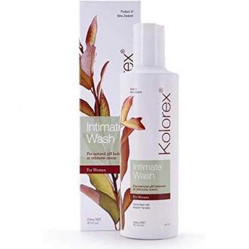 Kolorex Intimate Wash - Daily Herbal and pH-Balanced Feminine Wash Containing The New Zealand Herb Horopito, 250 ml