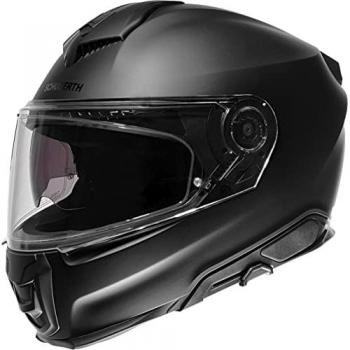Casco Integral Schuberth S3 Homologado ECE 22.06 | Fibra de Vidrio y Carbono, Color Negro, Talla M