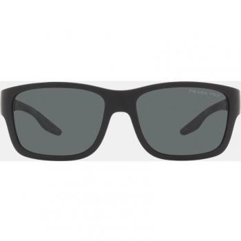 Prada Linea Rossa PS 01WS DG002G 59 Square Black Men's Sunglasses