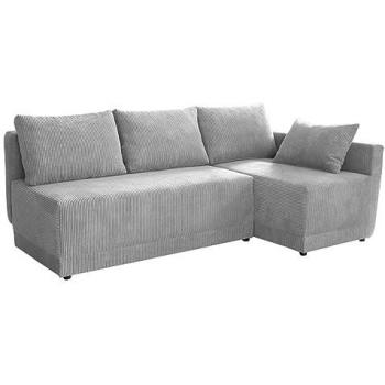 Sofá rinconero Columbus 149 con función de descanso y caja de ropa de cama, 210 x 85 x 135 cm