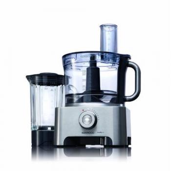 Procesador de Alimentos Kenwood MultiPro Sense 9 en 1 con Balanza Integrada, 1000 W, Tazón de 3.5 L y Accesorios Variados - Color Plata