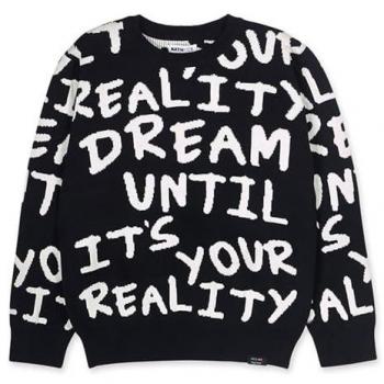 Tuc Tuc Jersey de niño tricot Let´s Rock Together en negro, talla 3 años