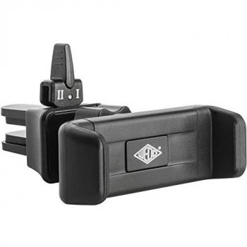Wedo 06005101 - Soporte para smartphone Clip-it para automóvil con soporte de pinza, color negro