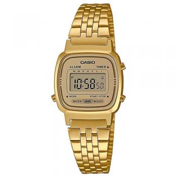 CASIO LA670WETG-9AEF - Reloj Vintage Amarillo