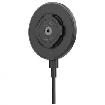Quad Lock Cabezal de Carga Inalámbrico para Coche V2 - Compatible con dispositivos móviles, carga rápida, diseño compacto y resistente a la intemperie