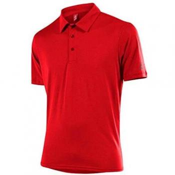 Löffler Transtex Single CF - Camiseta Manga Corta Hombre - Rojo Talla EU 48 | S 2019