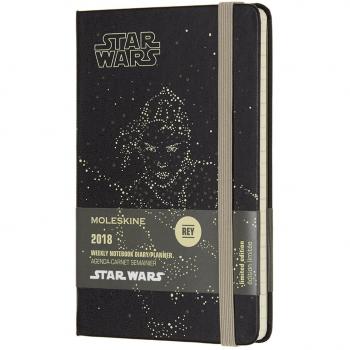 Agenda semanal 2018 star wars rey, 12 meses, cuaderno, de bolsillo - Vv.Aa.