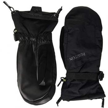Burton Profile Mitt Manoplas de Snowboard, Hombre, Negro