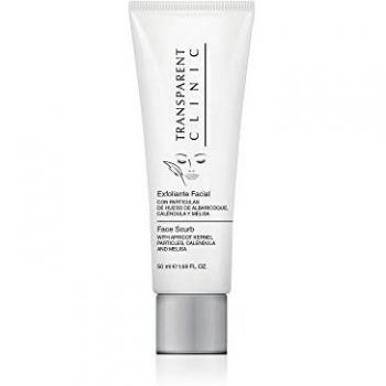 Transparent Clinic - Exfoliante Facial - Partículas de hueso de albaricoque caléndula y melisa - 50 ml