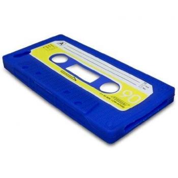 Sandberg 403-44 - Funda para Apple iPhone 5/5S diseño retro tape, color azul