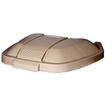 Rubbermaid Commercial Products R002220 - Tapa de contenedor móvil, blanco