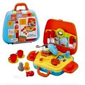 JuguetesFantasia.com MALETIN Cocina con 16 Accesorios