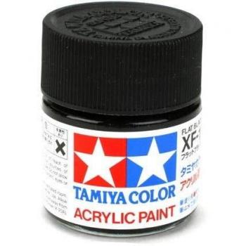 Tamiya 81510 - Pintura Acrílica Mini, Brillo Gris Acero Frasco de 10 ml, X-10
