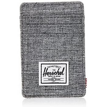 Herschel - Cartera para Hombre Raven Crosshatch Talla única