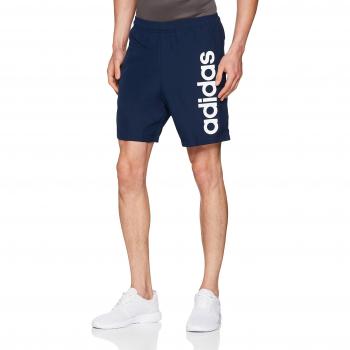 Adidas ESS Lin Chlsea2 Pantalón Corto, Hombre, Azul/Blanco