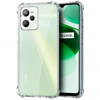 Funda Antishock Transparente para Realme C35/Narzo 50A Prime