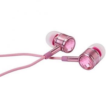 1 más de cristal swarovski - Auriculares in-ear con micrófono y Control Remoto