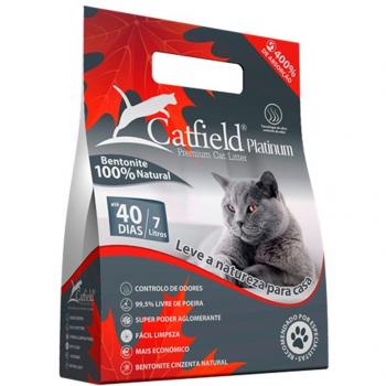 Catfield Premium Platinum Arena aglomerante para gatos