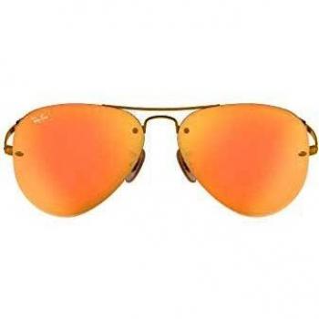 Ray-Ban Unisex's Rb 3449 Sunglasses, Gold, 59