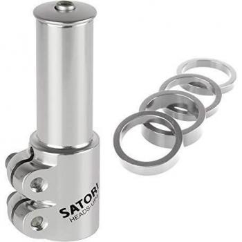 Adaptador de altura Satori Heads Up 4 - 28.6 / 120 / 28.6 - Plata