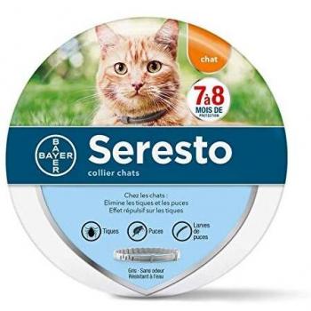 Bayer Seresto Flea and Tick Collar for Cats