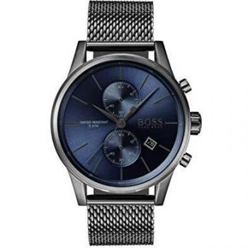 Hugo Boss Mens Chronograph Quartz Watch with Stainless Steel Strap 1513677