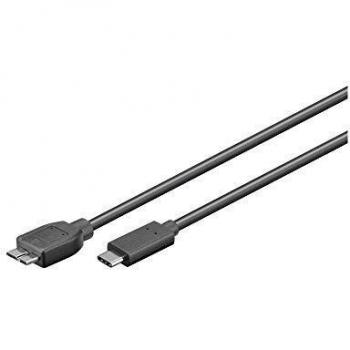 Goobay 67996 Sync & Charge Super Speed USB-C a Micro-B 3.0 cable de carga, 1m
