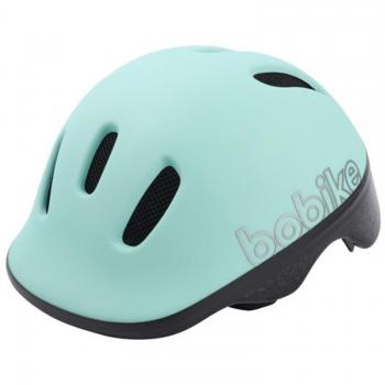 Casco Bobike GO XXS Menta para Niños, color verde claro, con diseño ligero y ventilación adecuada, ajuste cómodo y seguro, ideal para ciclistas jóvenes