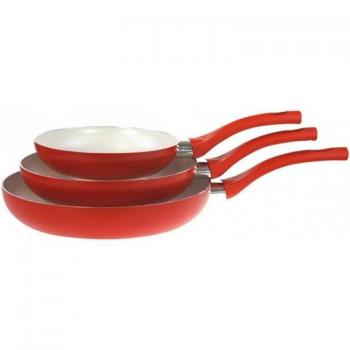 Ambit Milan Set 3 Sartenes Rojas