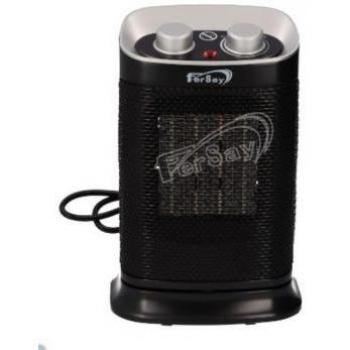 Calefactor Cerámico Fersay CLFC2210 750w-1500w Negro