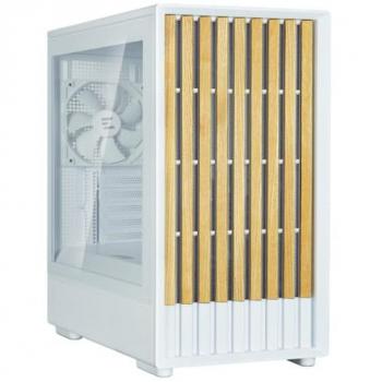 Caja Mini Torre Zalman P10 Namu Blanca con Panel de Cristal Templado y Ventiladores de 120 mm x3 (mATX, Mini-ITX)
