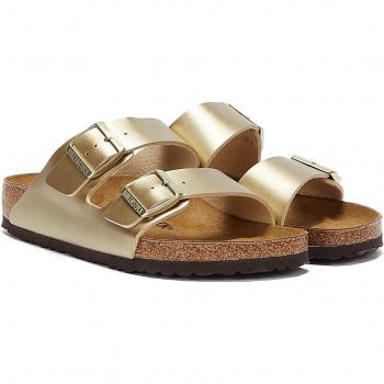 Birkenstock Arizona Birko Flor Black Sandals for Men