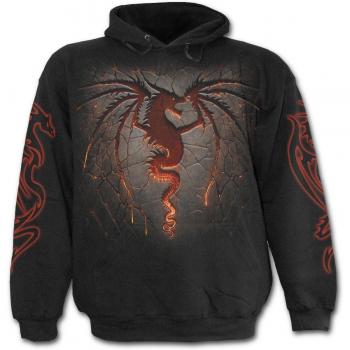 Spiral - Dragon Furnace - Sudadera con Capucha - Negro - S