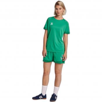 Hummel Pantalones Cortos de Poliéster para Mujer Lead