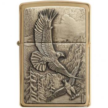 ZIPPO 20854 Windproof Lighter Soaring Eagles Emblem