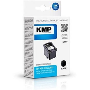 Cartucho de Tinta Compatible HP 901 (CC653AE) Negro - 4 ml, Rinde 200 Páginas