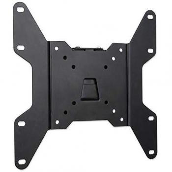 Manhattan - Soporte Universal de Pared para Pantallas Planas de 17/43,2 cm a 37/94 cm, Color Negro