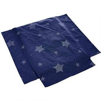 Petitpraia Etoile Azul Noche Colcha Minicuna 50 X 75 Cm - Relleno Incluido - Sin Almohada - Mantas
