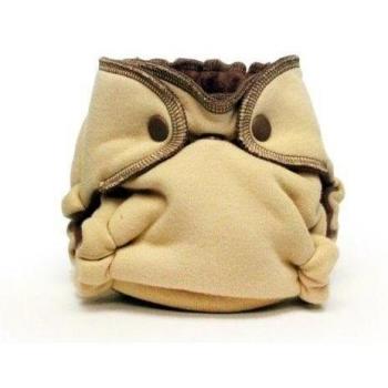 EcoPosh - panal del bebe de tela reciclada organica, color: Biscuit