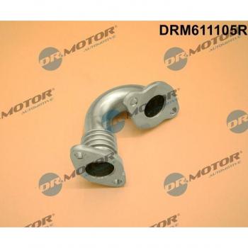 Tubería de recirculación de gases para válvula EGR DR.MOTOR AUTOMOTIVE DRM611105R