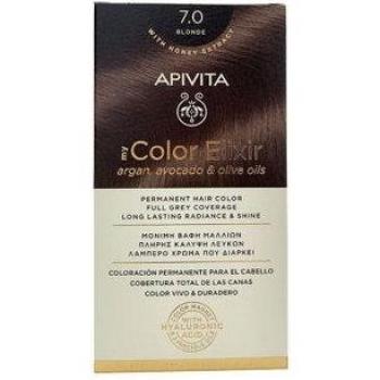 Apivita My Color Elixir Permanent Hair Color 7.0 Blonde