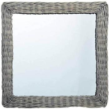 Wicker Framed 50x50 cm Mirror