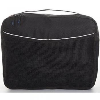 Bago Embalaje Viajes Cubos organizador de los bolsos - Individual Grande Con Protector Negro