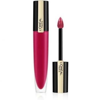 L'Oréal Paris Rouge Signature 114 I Represent Pintalabios Mate Permanente Rojo - 7 ml