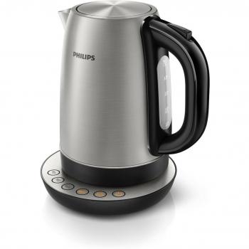 Philips HD9326/20 - Hervidor eléctrico, 2200 W, 1.7 l, color gris