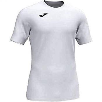 Joma Academy Short Sleeve Soccer Jersey for Men/Boys - White