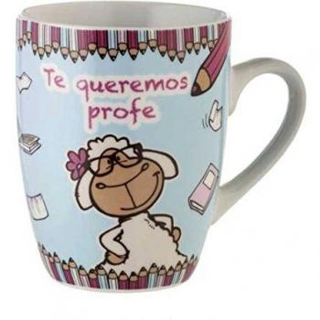 NICI Queremos profe, Variedad Colores, Taza Normal