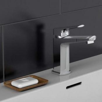 Grifo mezclador de lavabo SCHÜTTE RAVEN en cobre mate